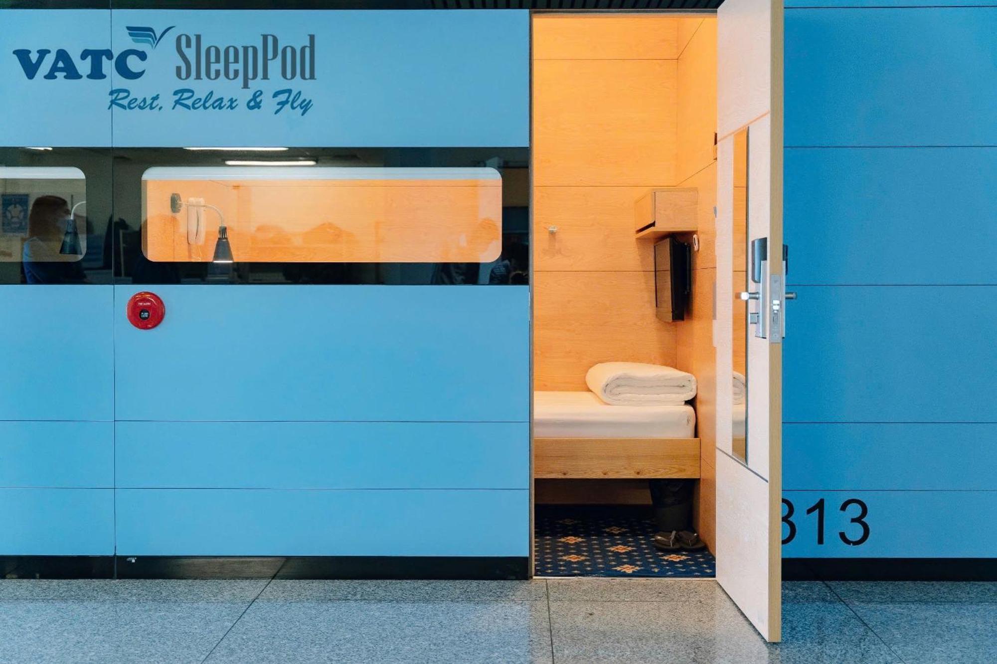 Hotel Vatc Sleep Pod Terminal 2 Noi Bai Esterno foto