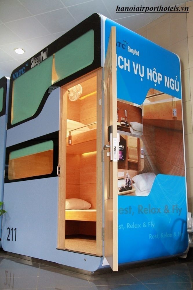 Vatc Sleep Pod Terminal 2 Hotel Noi Bai Esterno foto