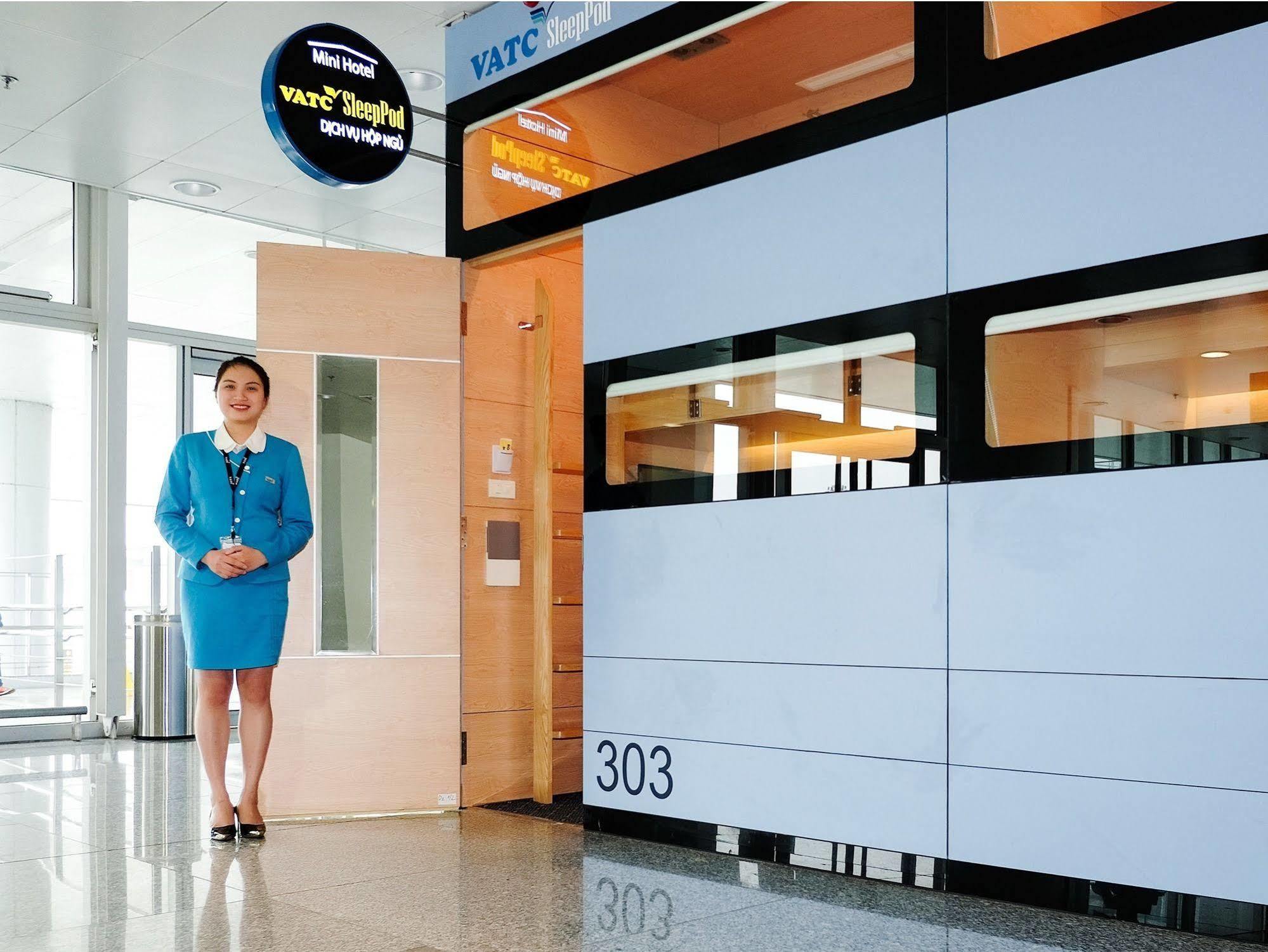 Hotel Vatc Sleep Pod Terminal 2 Noi Bai Esterno foto